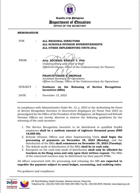 sri for pnp 2023|Service Recognition Incentive (SRI) Guidelines for .